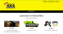 Desktop Screenshot of launceston4x4.com.au
